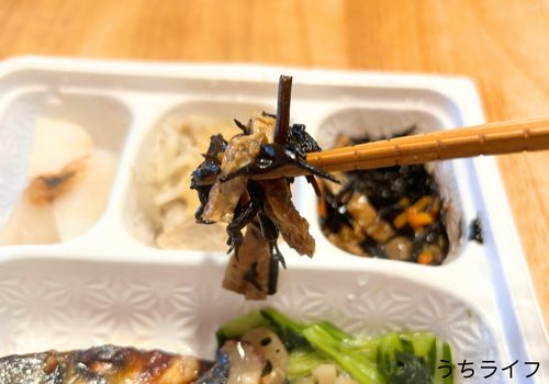 ひじきの煮物　鯖と鰆の塩麹焼き