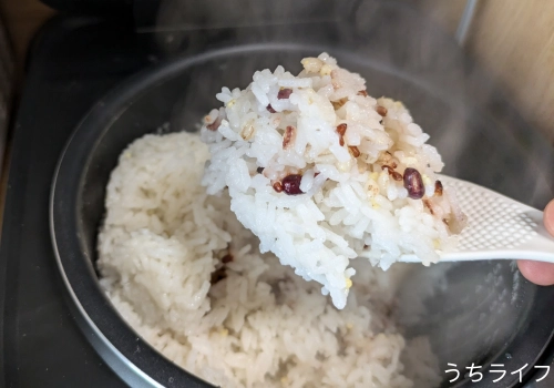 ライカベル　炊飯器　白米　雑穀米