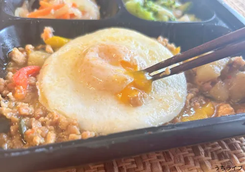 とろーりたまごのガパオ風