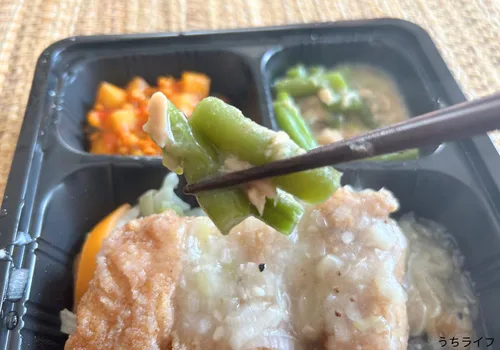 全粒粉で揚げたカレイ