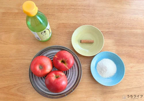 紅玉 コンポート 材料 甘さ控えめ