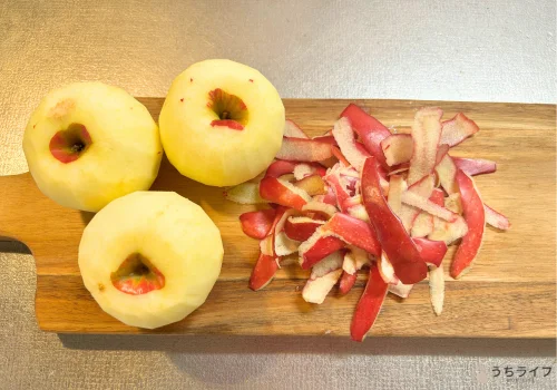 紅玉 りんご コンポート 皮