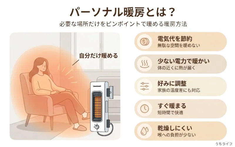 パーソナル暖房 とは 何
