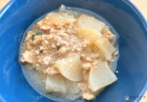 大根のそぼろ煮　つくりおき.jp