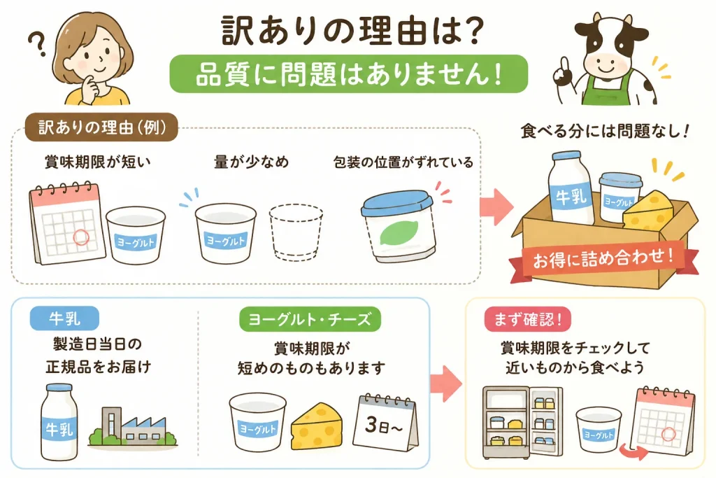 訳あり 乳製品 福袋 牧
