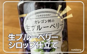 nutsberry　ブルーベリー　生　シロップ漬け